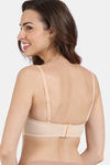 Zivame Beautiful Basics Padded Wired 3/4th Coverage Strapless Bra - Toasted Almond — thumbnail 5